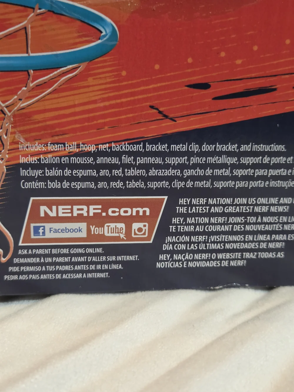 New In Box NERF Nerfoop